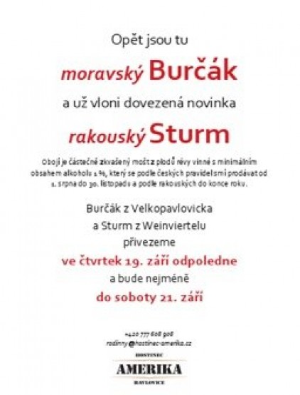 Burčák 19.9.2019!